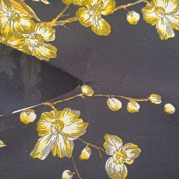 H&M floral tunic / midi dress size 2 in good used condition - Picture 7 of 9